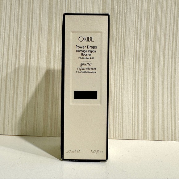 ORIBE POWER DROPS DAMAGE REPAIR BOOSTER 2% LINOLEIC ACID SPLIT ENDS FRIZZ BNIB - Picture 2 of 3
